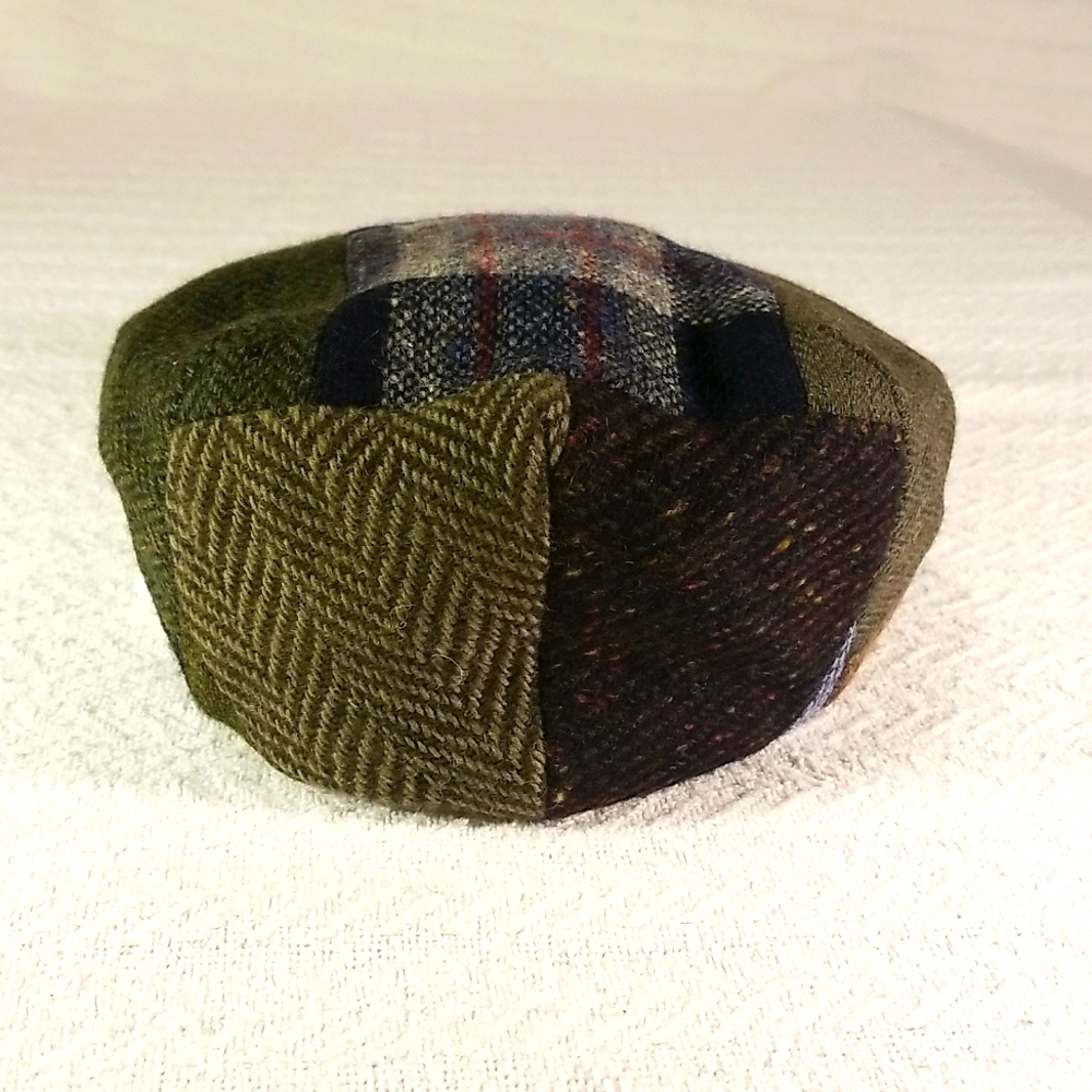 Patchwork Cabbie Hat - Picture 3 of 6